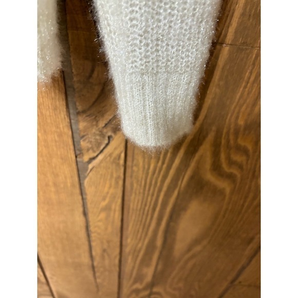 Soft Surroundings Cozy loose Knit Cottagecore Sweater Top with a hint of Sparkle - Picture 3 of 11